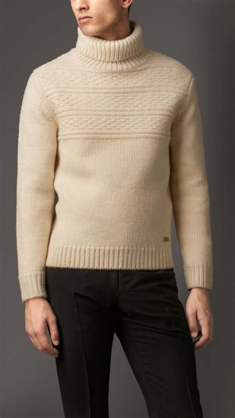 burberry cashmere turtleneck|burberry signatures for men.